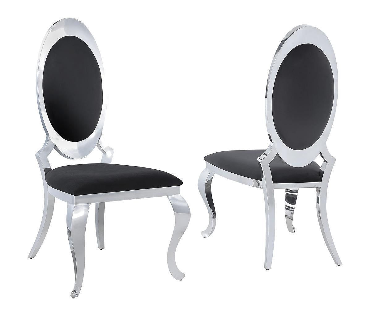 KLIY851 - BK Divina Chairs (Set of 2 )