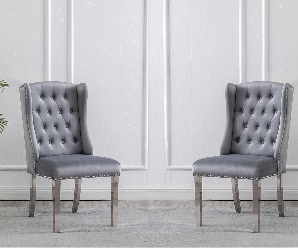 KLIYD - 401 - GR Fila Chairs (Set of 2 )