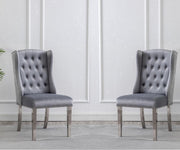 KLIYD - 401 - GR Fila Chairs (Set of 2 )