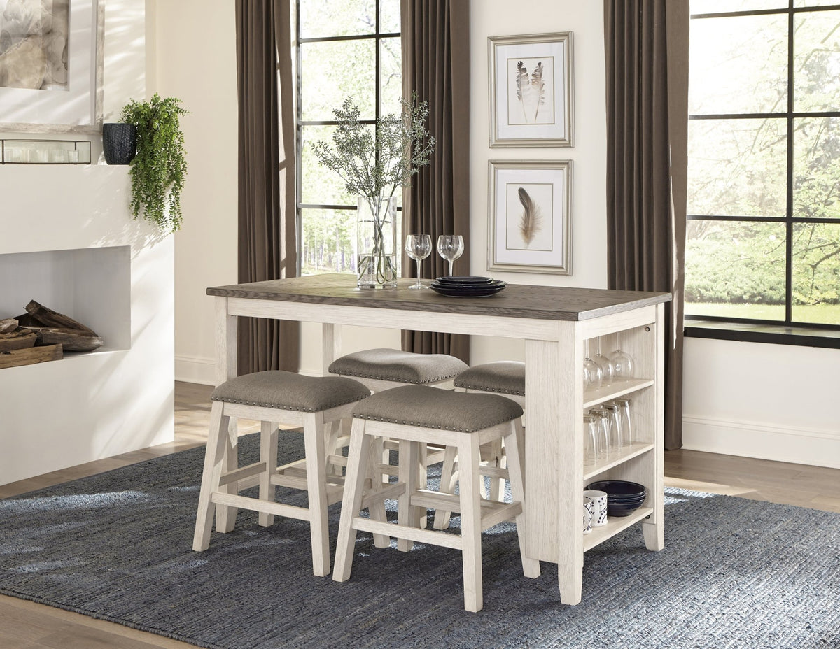 Mazin5603WW-36 Counter Height Table