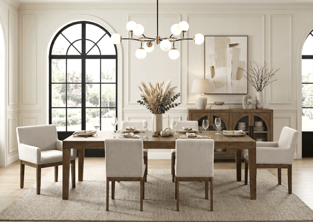 MazinMazin 2447 7Pc Dining Set
