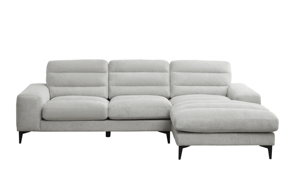 MazinMazin 99084LGY Sectional Sofa