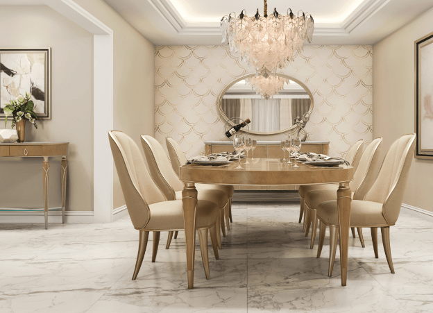 Michael AminiAmini VILLA CHERIE Oval Dining Collection