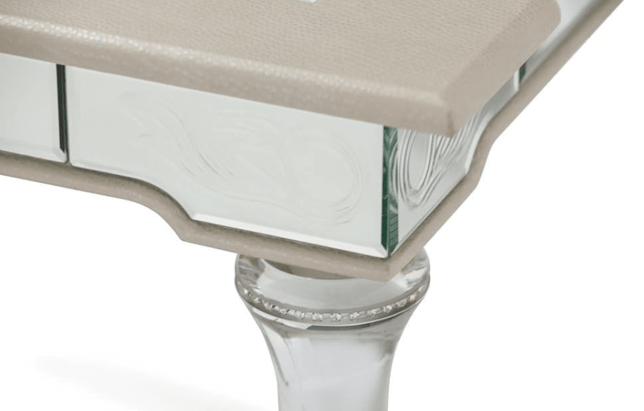 Michael AminiBEL AIR PARK - CHAMPAGNE 9pc Dining Set