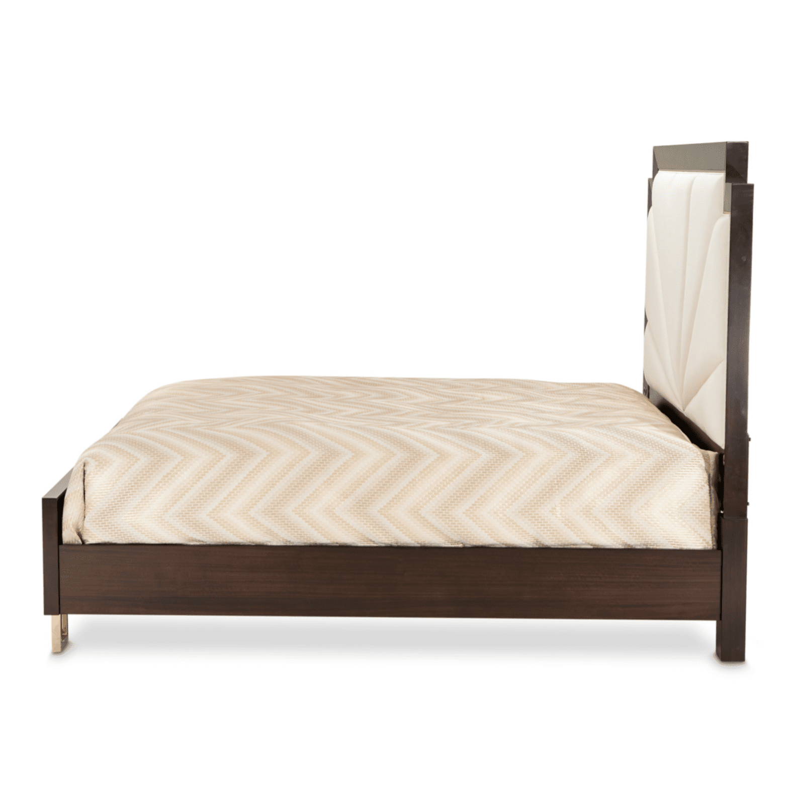 Michael Aminibelmont place Espresso Cal. King Upholstered Bed