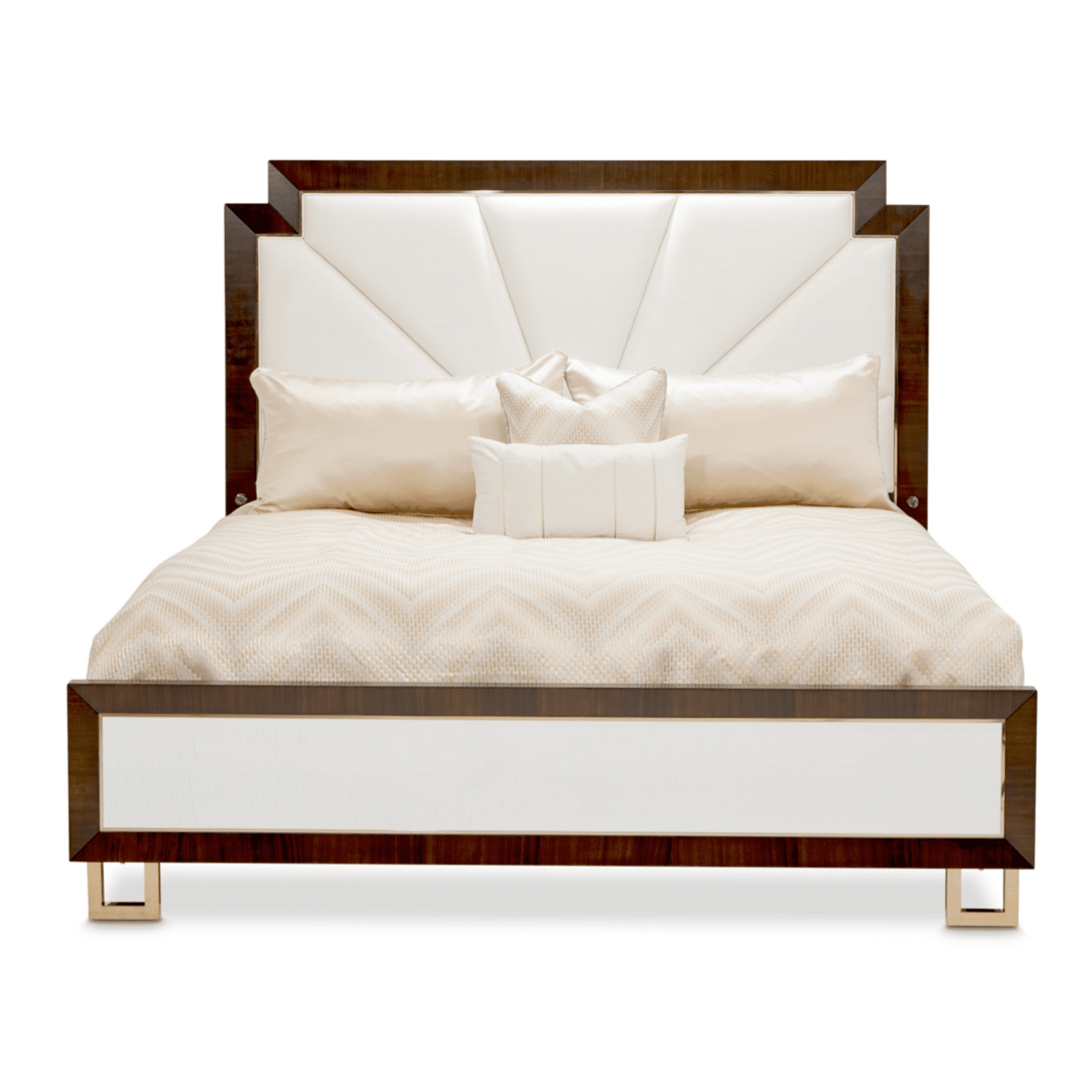 Michael Aminibelmont place Espresso Cal. King Upholstered Bed