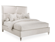 Michael AminiCAMDEN COURT - PEARL Queen Upholstered Bed – Quad. Panel