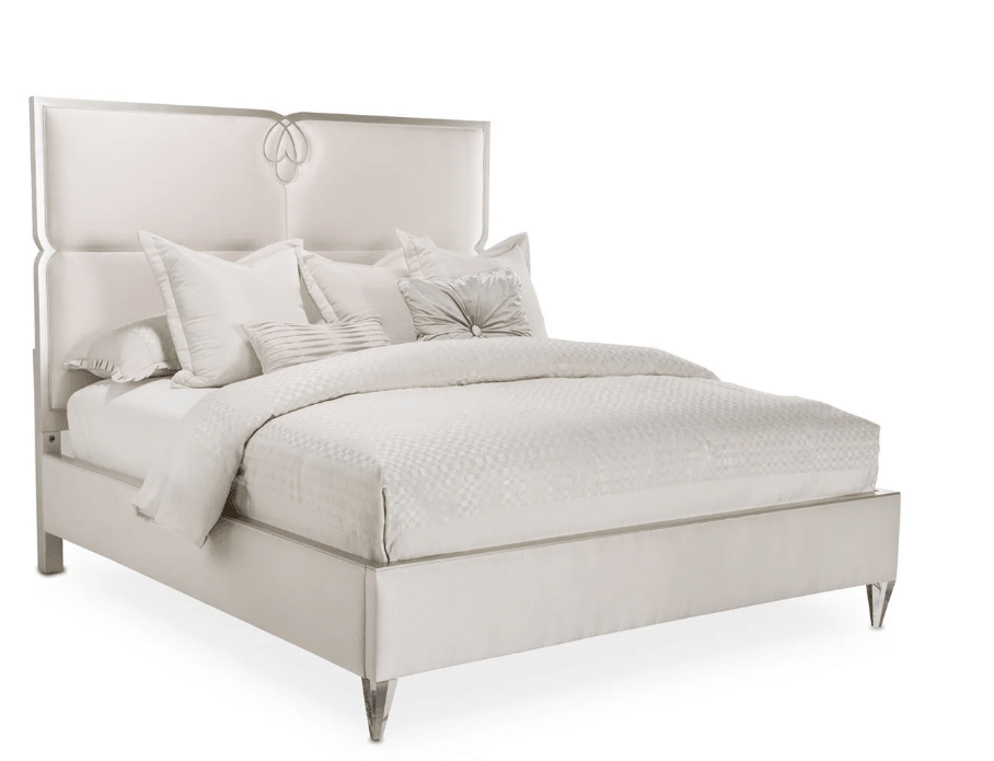 Michael AminiCAMDEN COURT - PEARL Queen Upholstered Bed – Quad. Panel