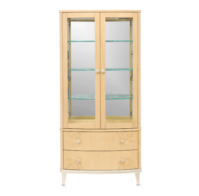 Michael AminiCamellia Field Caramel Display Cabinet