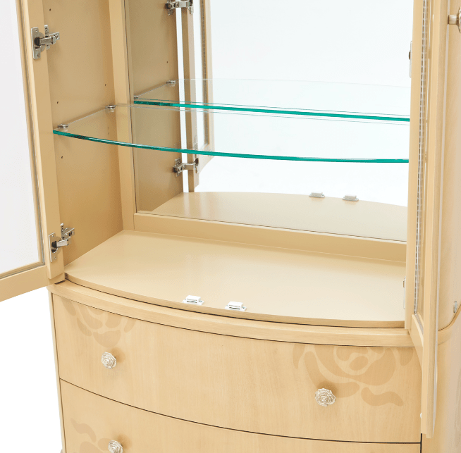 Michael AminiCamellia Field Caramel Display Cabinet