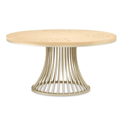Michael AminiCamellia Field Caramel Round Dining Table