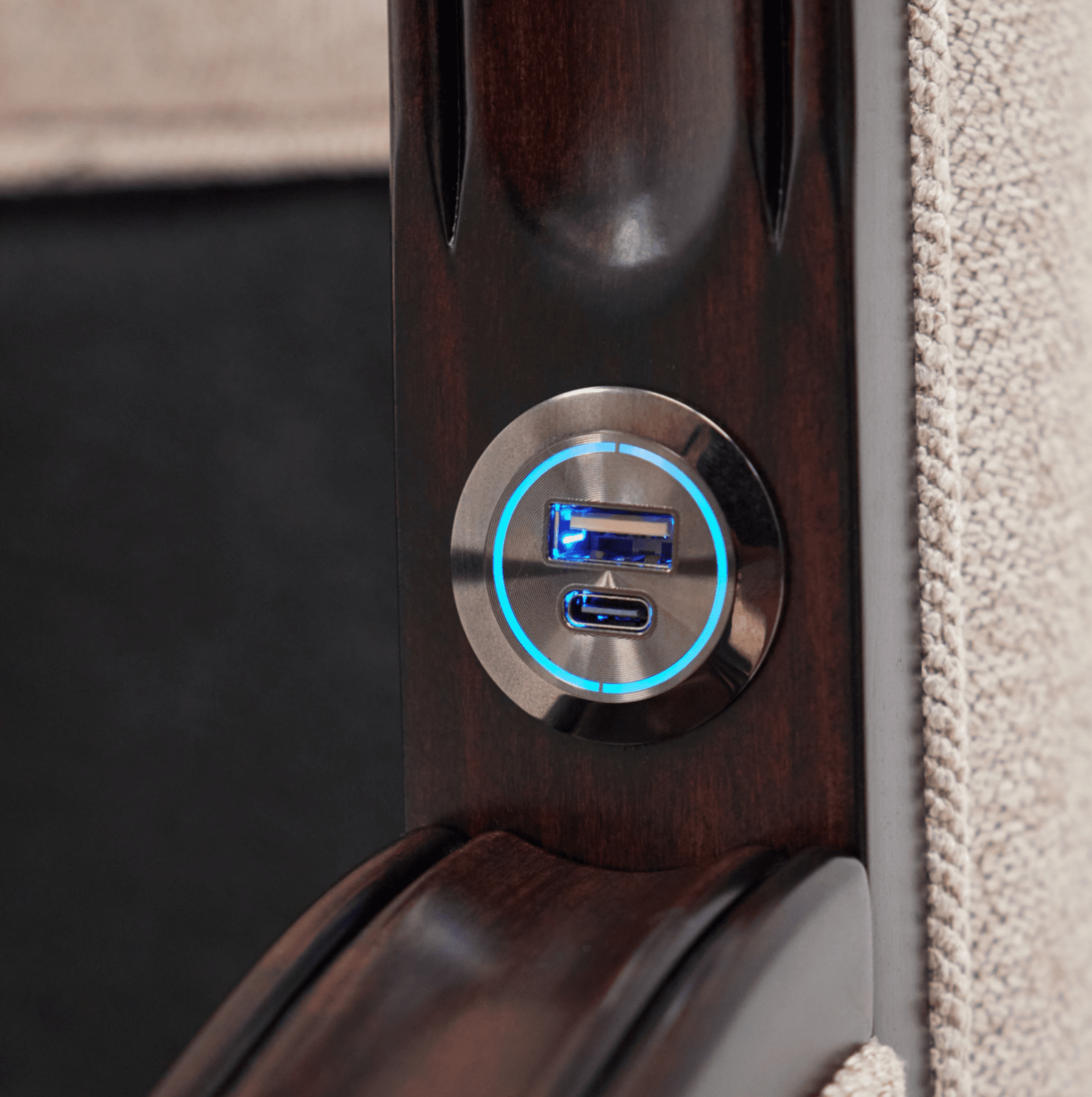 Michael Aminicamellia field pecan Warm Pecan Camellia Field King Upholstered Bed 3pc Warm Pecan