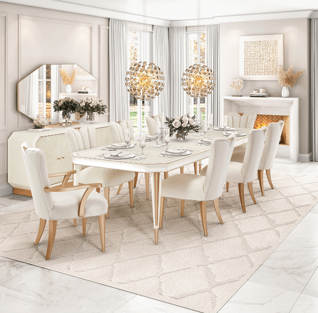 Michael Aminila rachelle Rectangular Dining Table