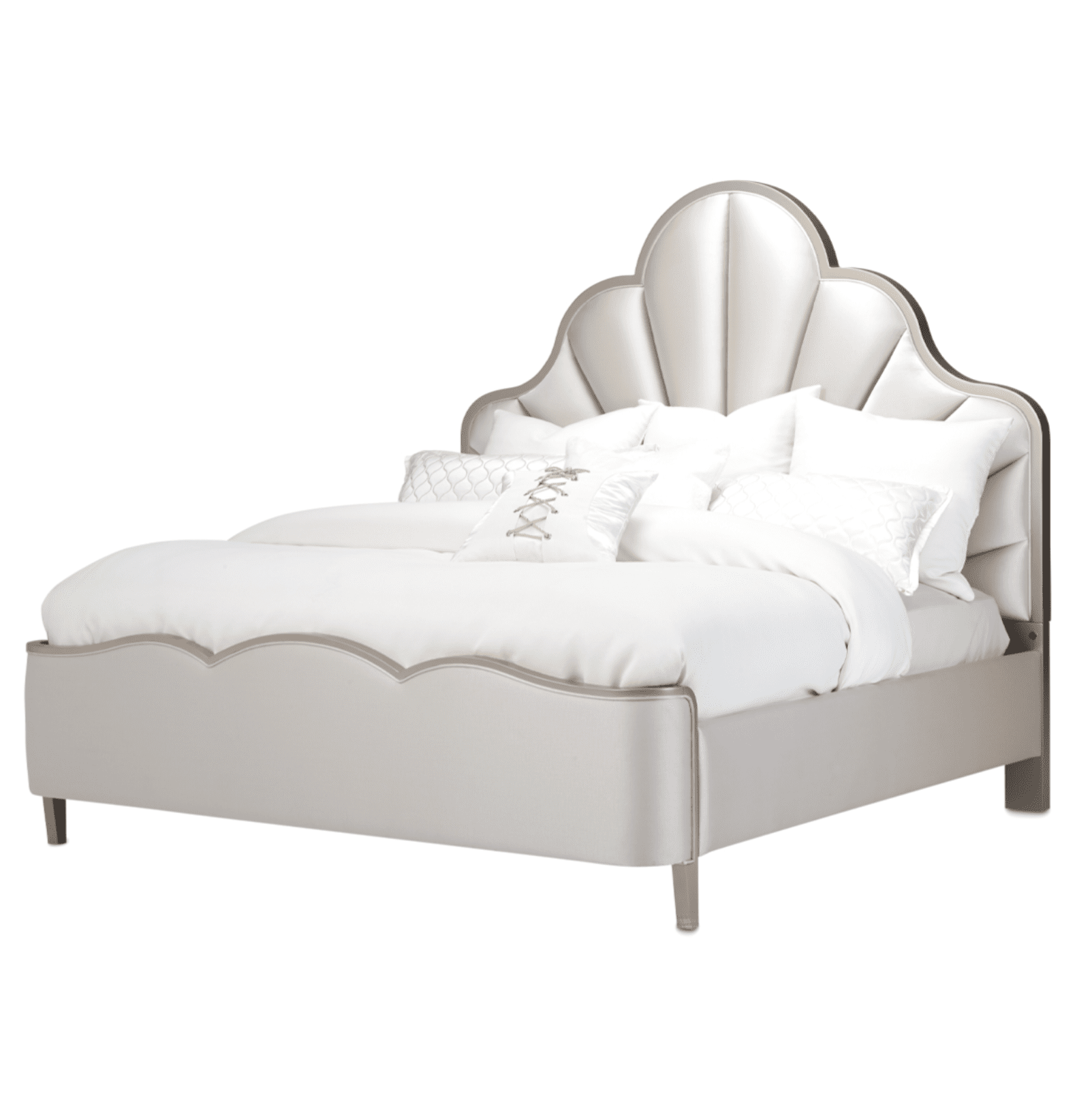 Michael Aminimalibu crest Chardonnay Cal. King Panel Bed