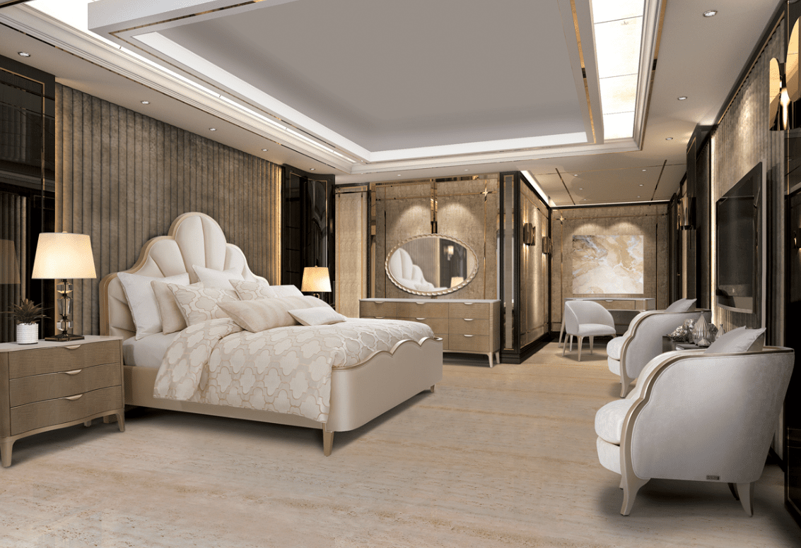 Michael AminiMalibu crest Panel Bed