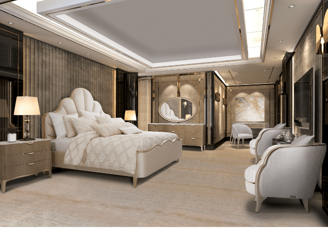 Michael AminiMalibu Crest Upholstered Bed