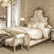 Michael Aminiplatine de royale Antique Platinum Cal King Panel Bed