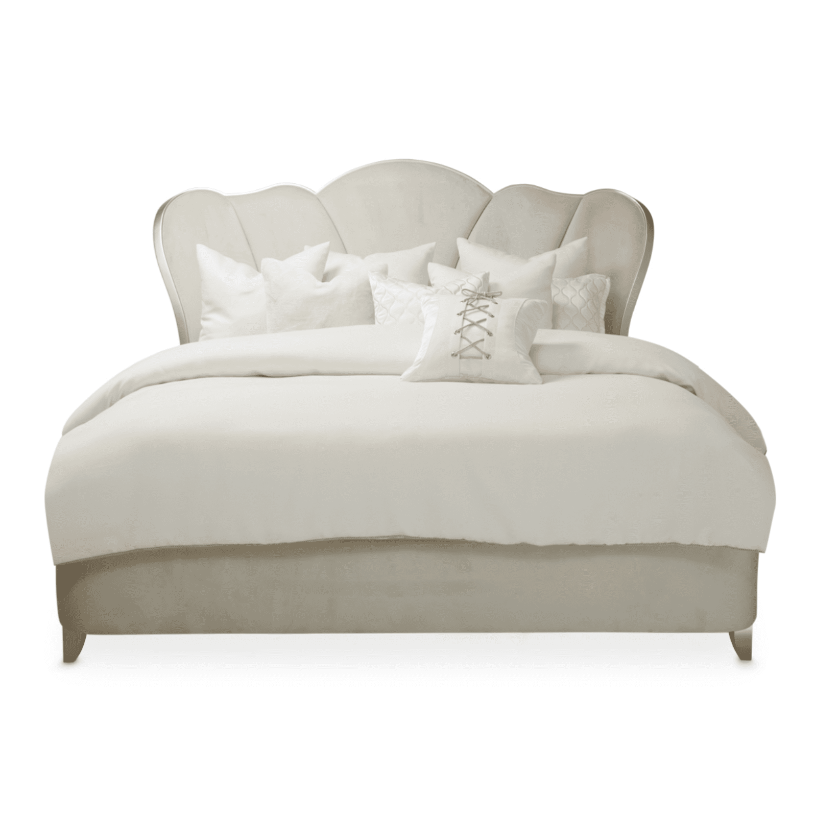 Michael Aminivilla cherie caramel Cal. King Channel - Tufted Bed