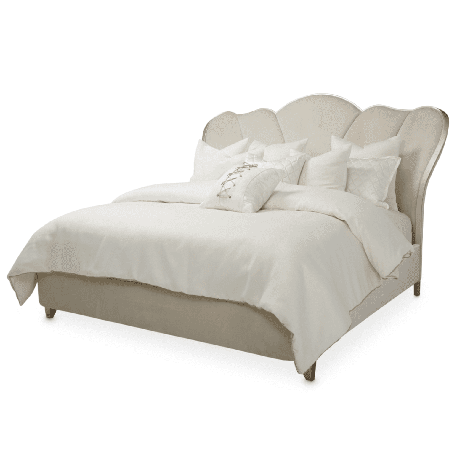 Michael Aminivilla cherie caramel Cal. King Channel - Tufted Bed