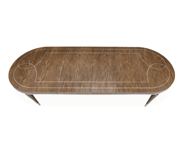 Michael AminiVilla Cherie Hazelnut Oval Dining Room
