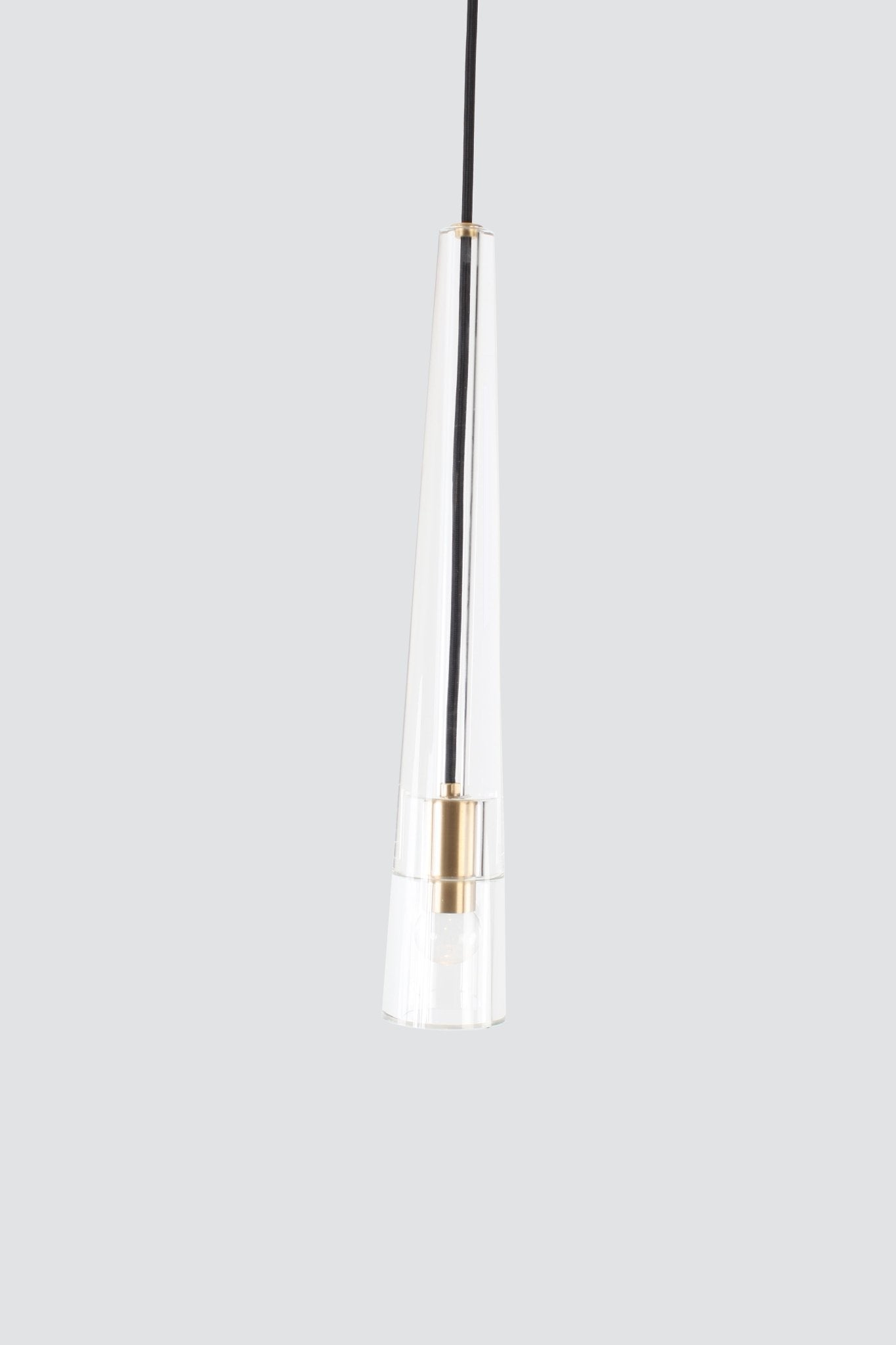 Modern Concept3W Crystal Brass Pendant
