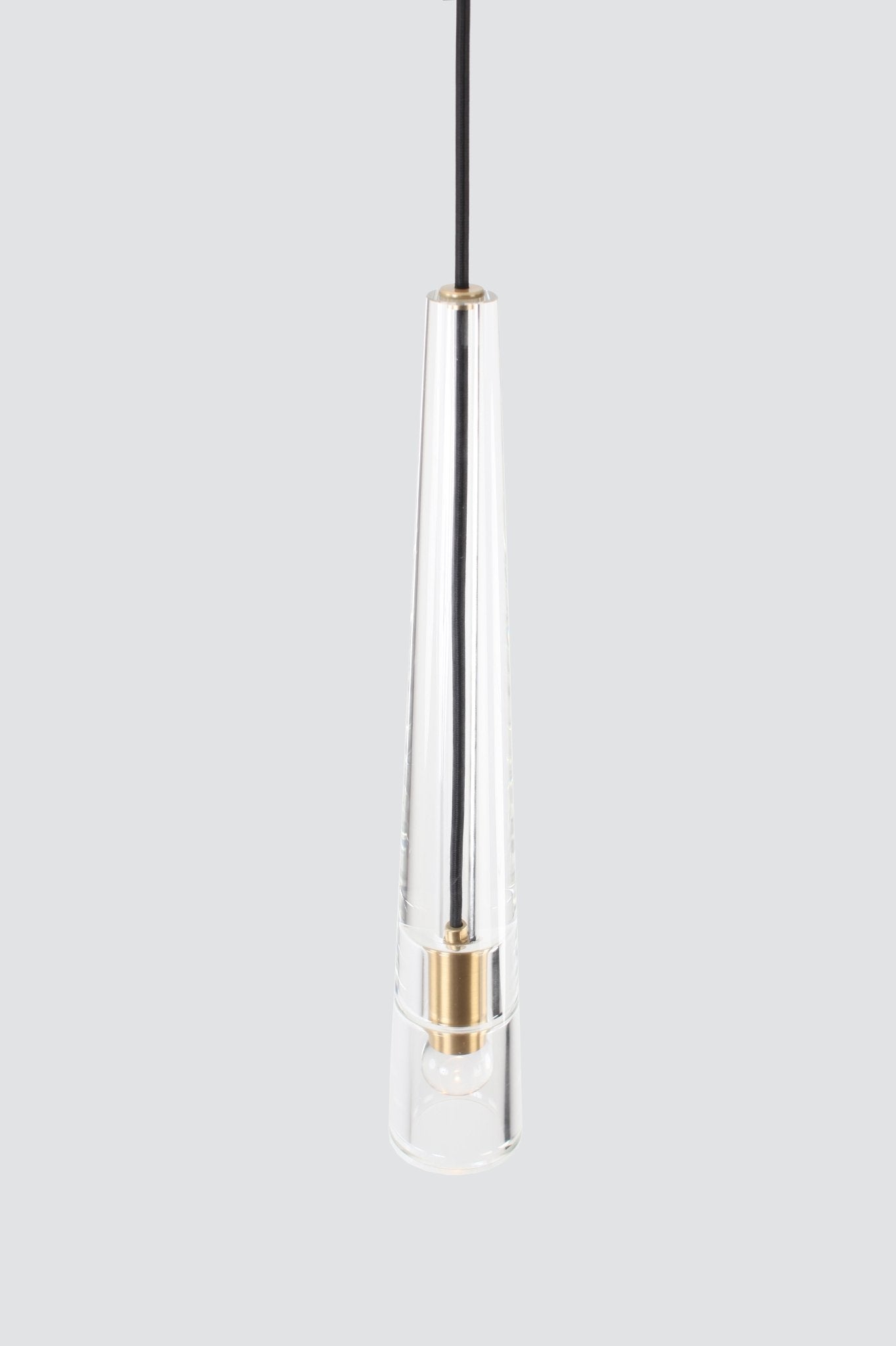 Modern Concept3W Crystal Brass Pendant