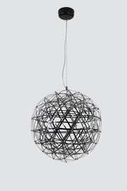 Modern ConceptHundreds of Circles Pendant LED Light 24" BLK
