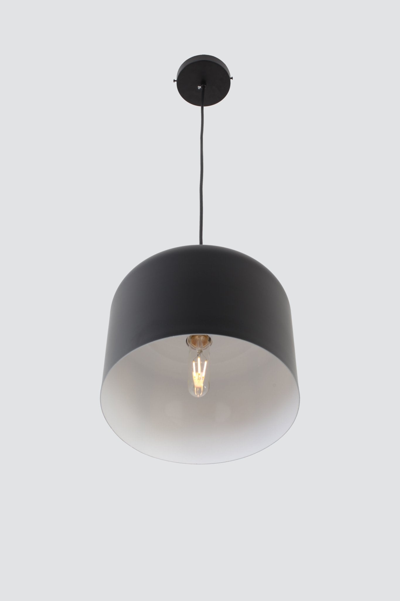 Modern ConceptIvy Single Pendant Black Large