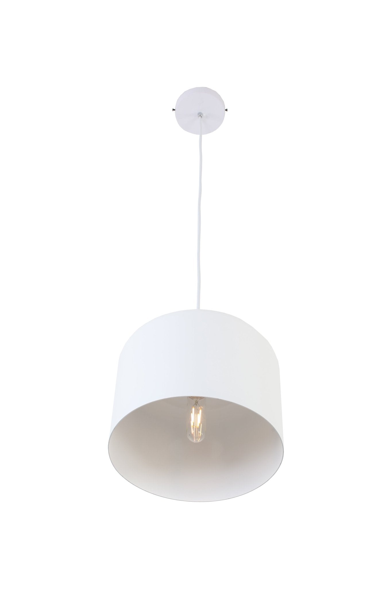 Modern ConceptIvy Single Pendant White Large