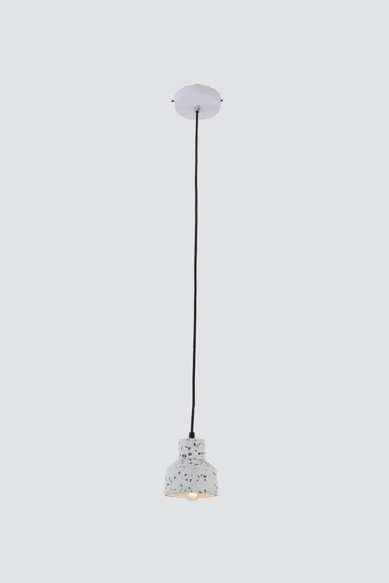 Modern ConceptMaya Single Pendant In Concrete