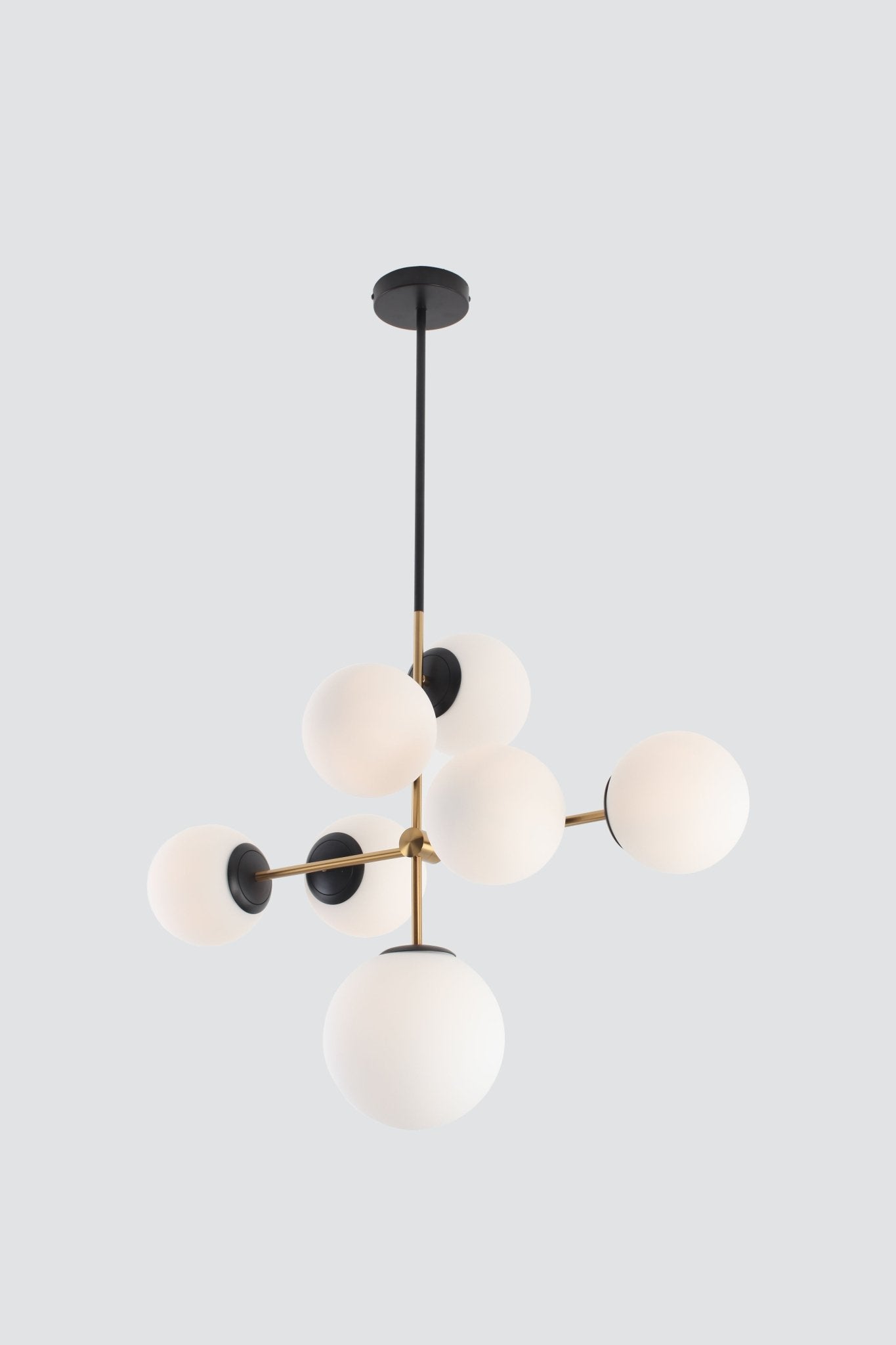 Modern ConceptSeven Bulb Mid - Century Pendant