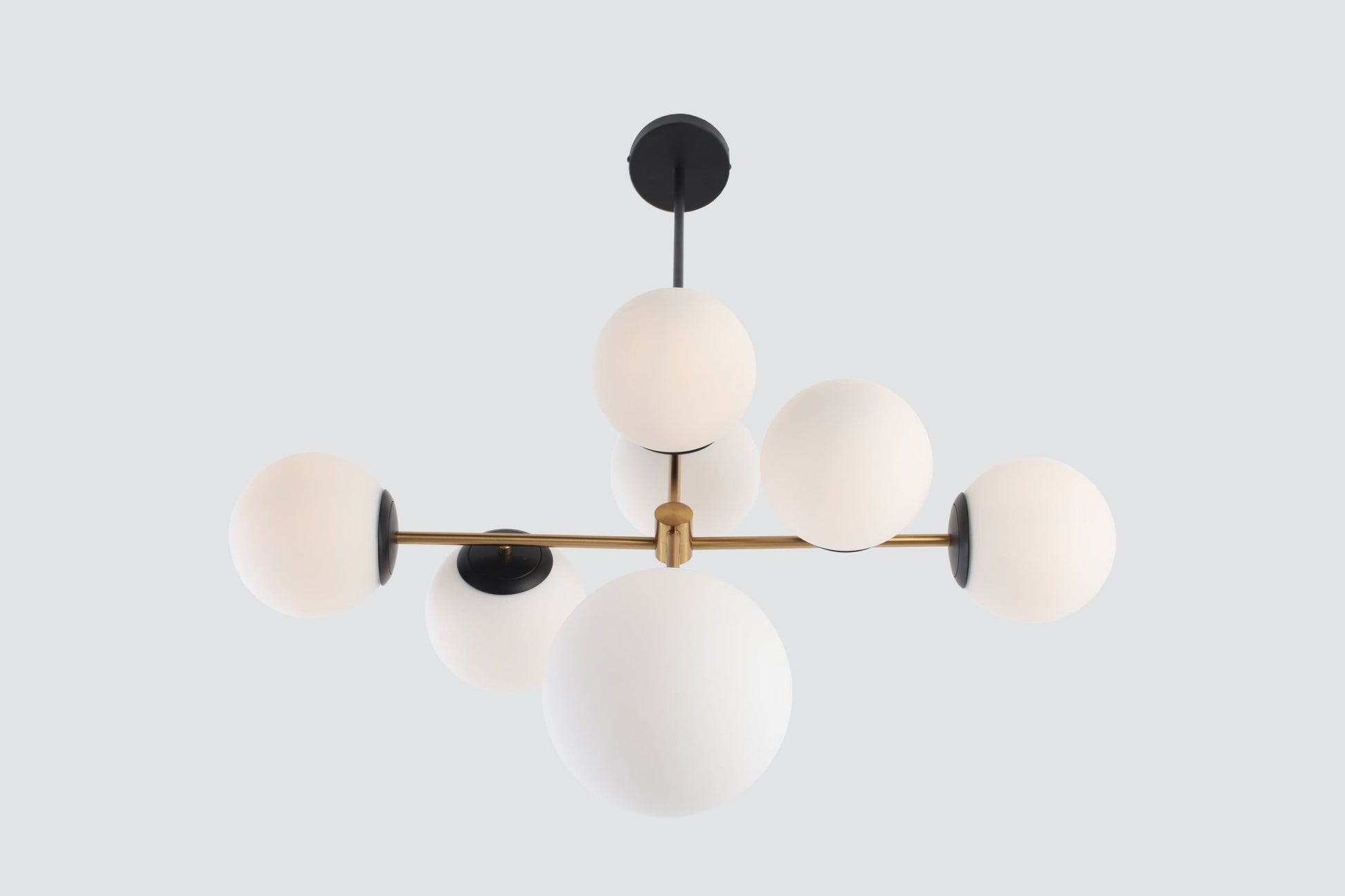 Modern ConceptSeven Bulb Mid - Century Pendant