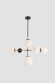Modern ConceptSeven Bulb Mid - Century Pendant