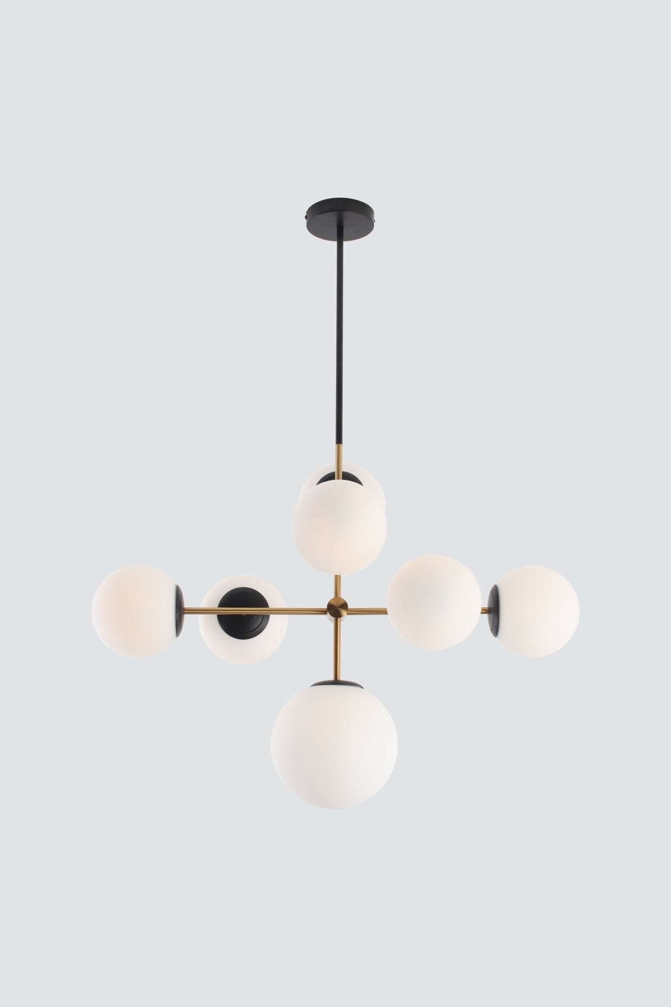 Modern ConceptSeven Bulb Mid - Century Pendant