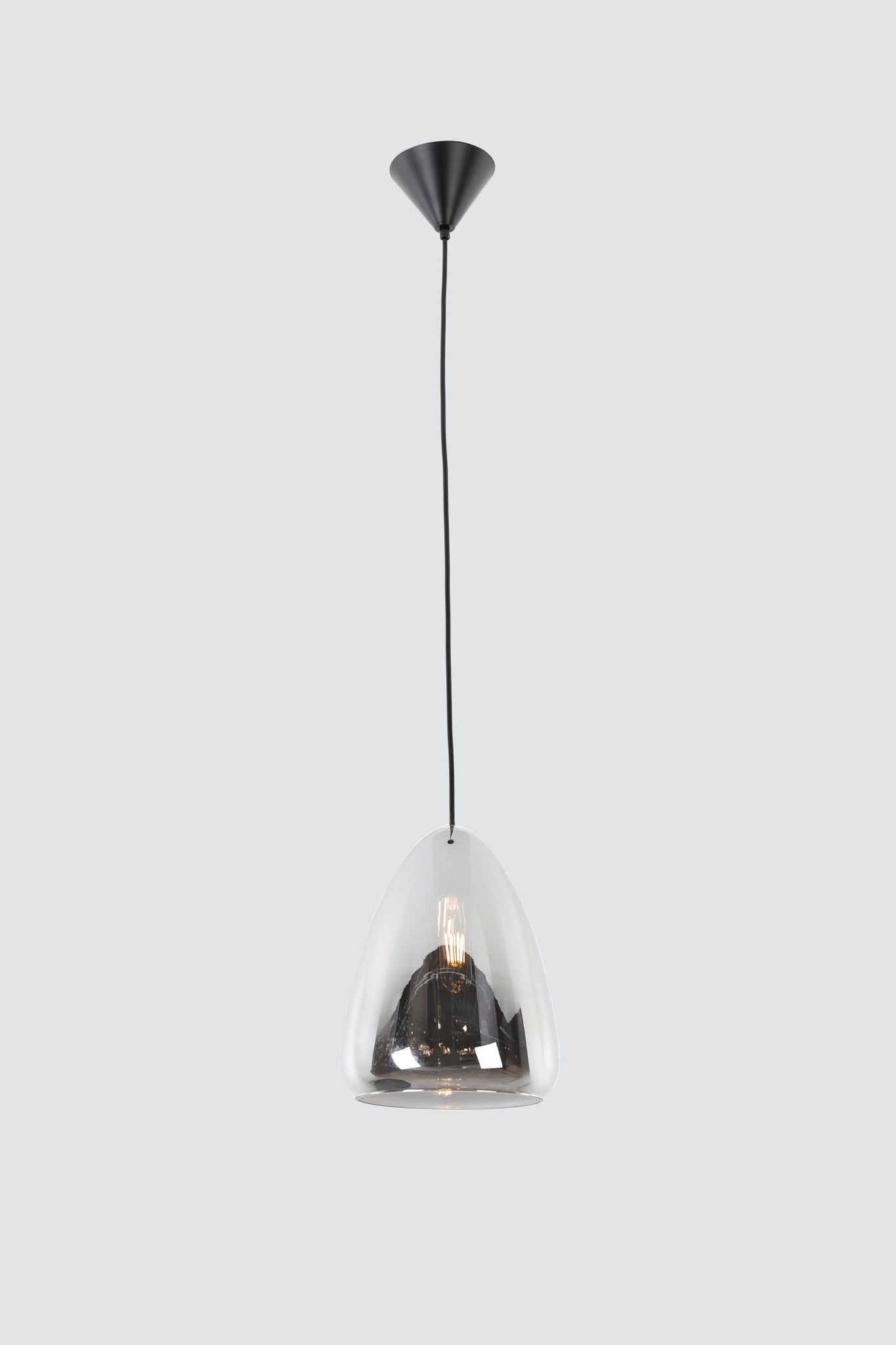 Modern ConceptSmoked Glass Pendant 8 Inch