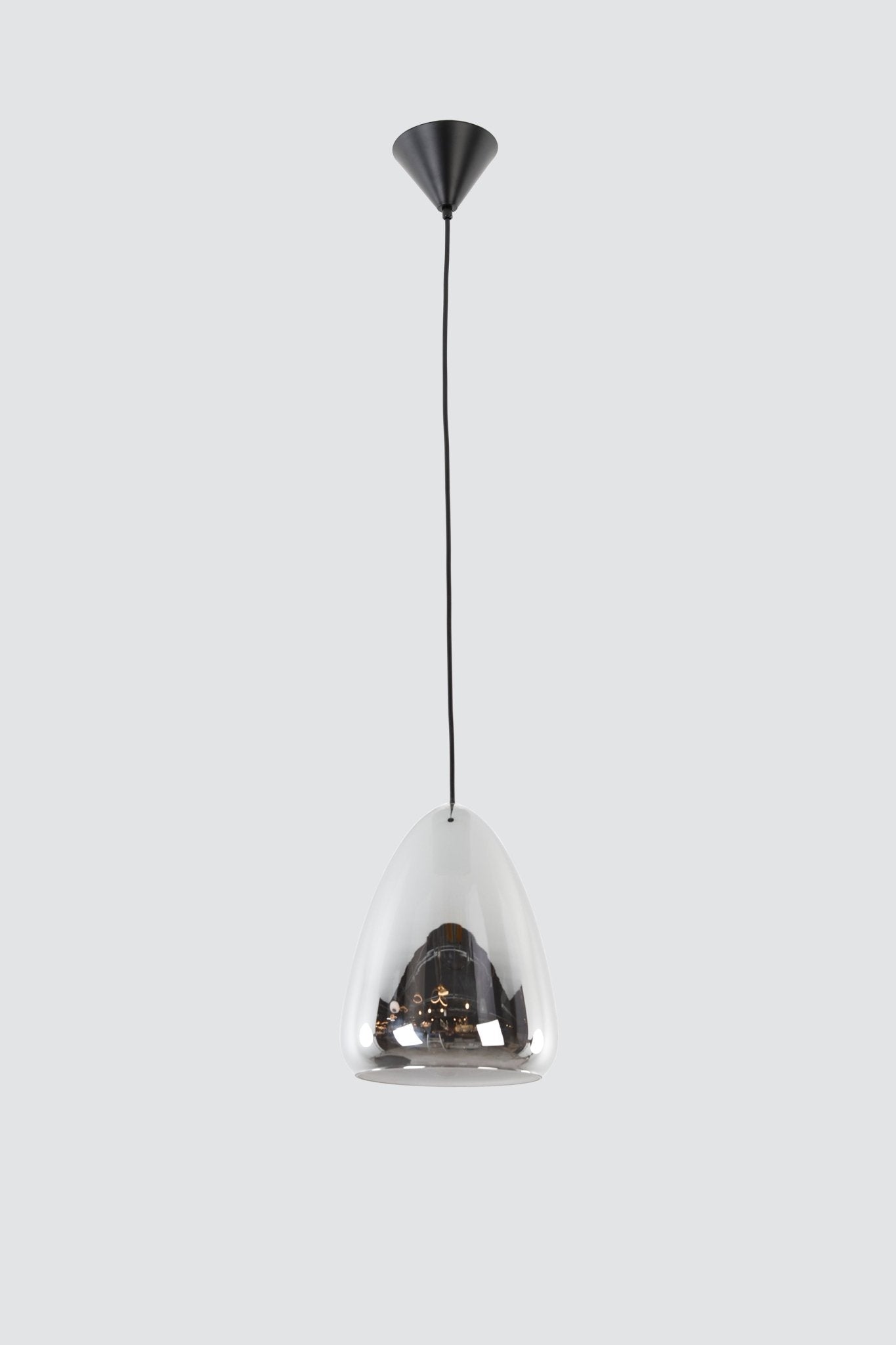 Modern ConceptSmoked Glass Pendant 8 Inch
