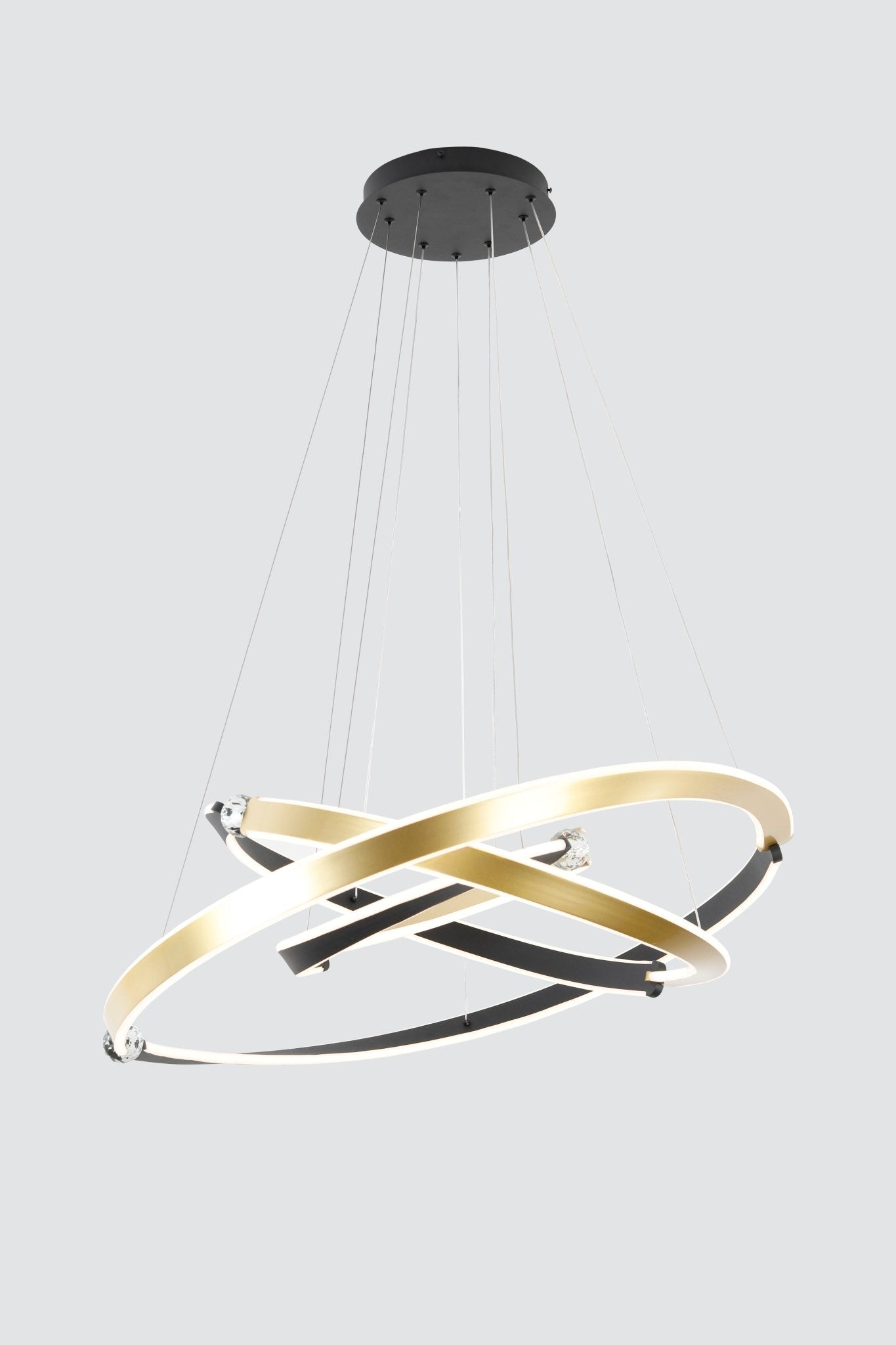 Modern ConceptThree rings LED Chandelier