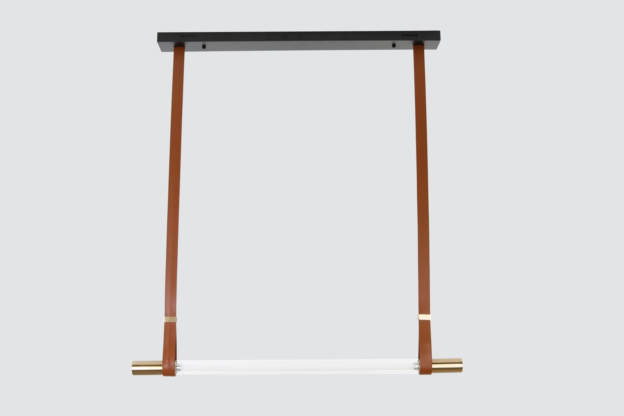 Modern ConceptVero Leather Glass Linear Pendant