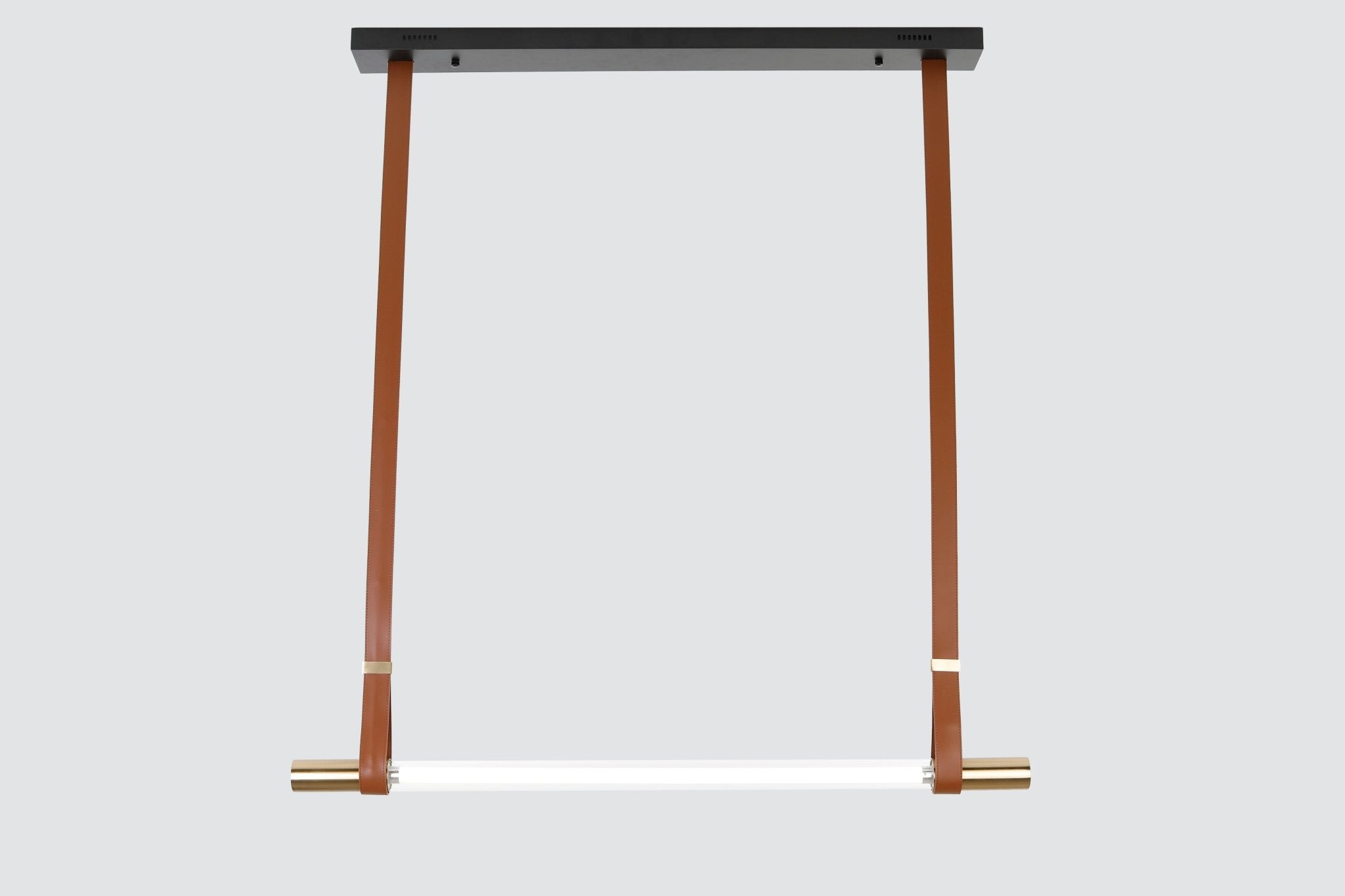 Modern ConceptVero Leather Glass Linear Pendant