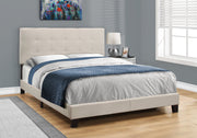 MonarchMonarch BEIGE LINEN UPH Bed