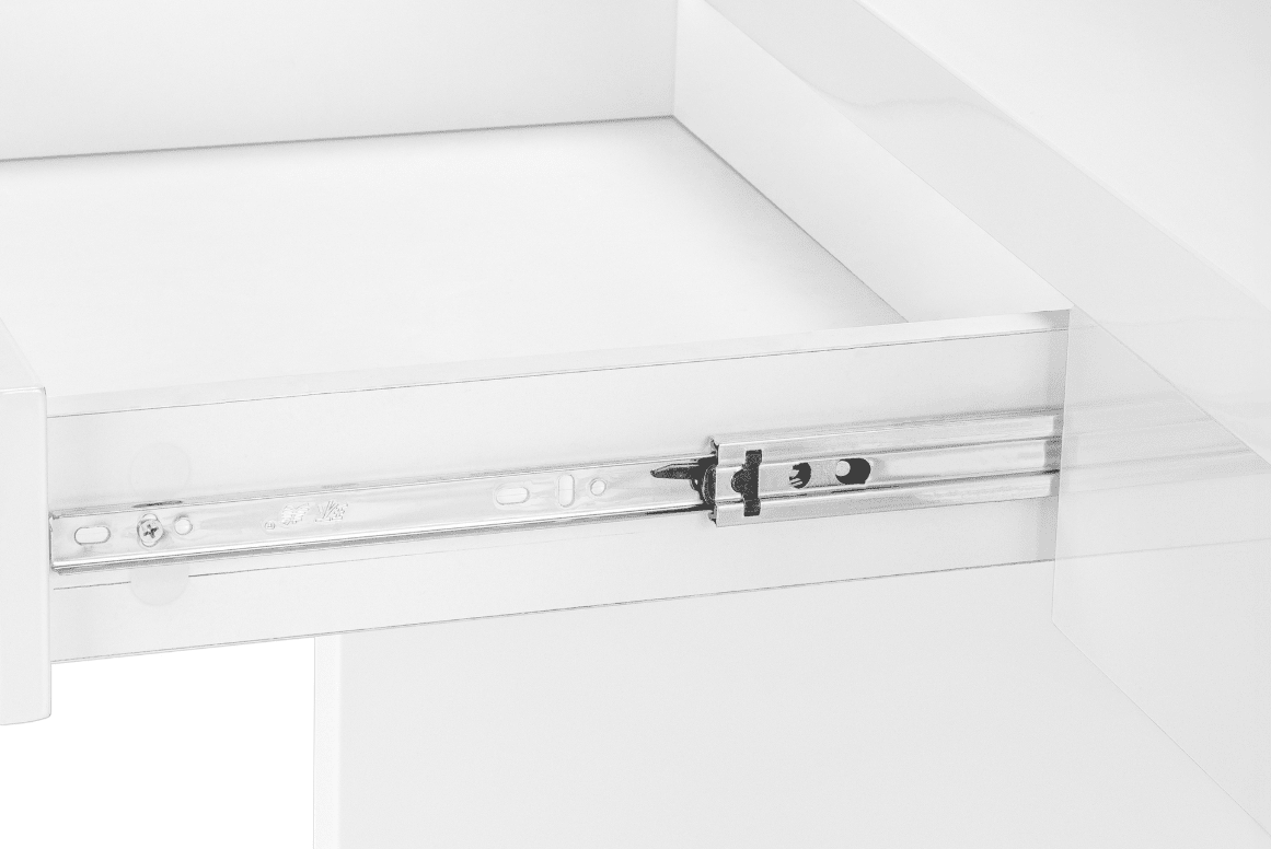 MonarchMonarch I 7580 COMPUTER DESK - 48"L / HIGH GLOSSY WHITE