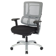 OfficestarAOSP PRO X 99666S - 30 VERTICAL GREY MESH BACK CHAIR