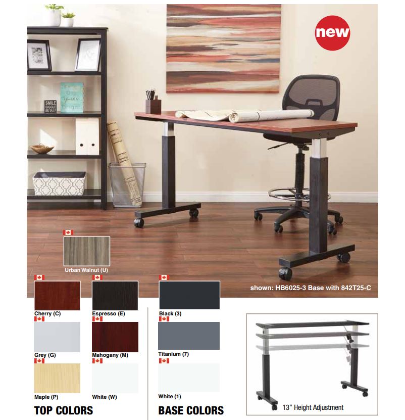 0Office Star PHAT Table (48"60"72")