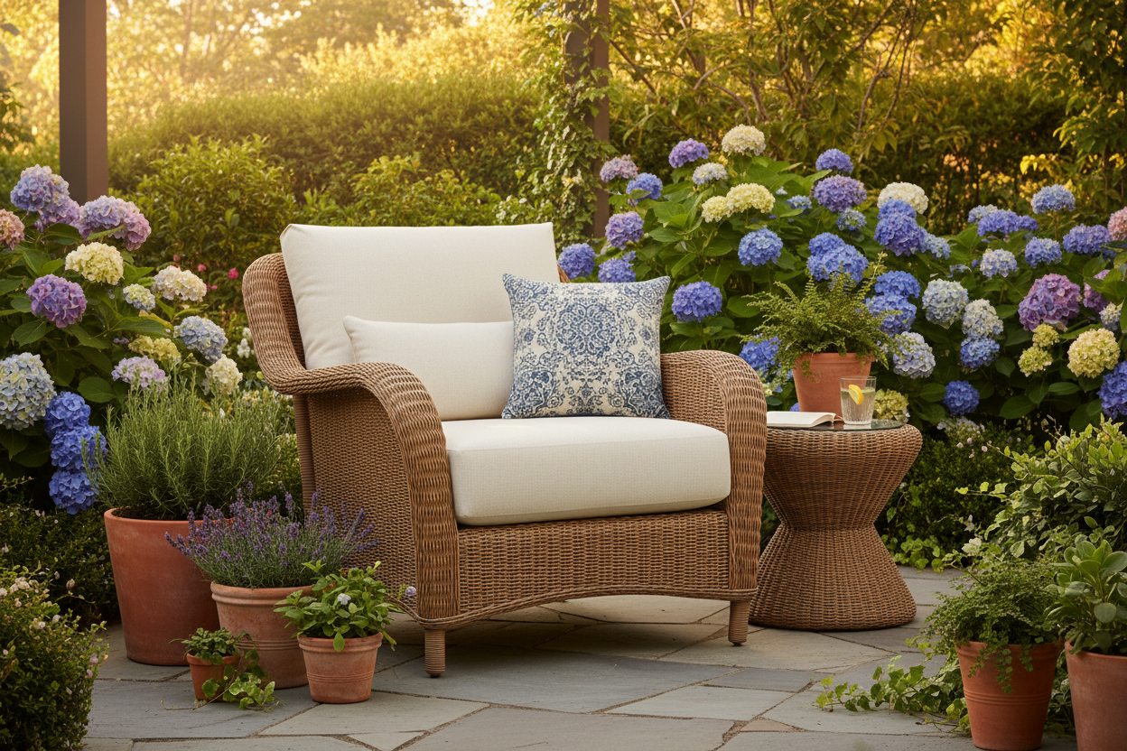 outdoor patio one seat sofa chair