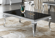 RichwayCoffee Table RW - 780CT Black Glass