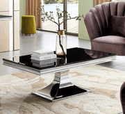 RichwayCoffee Table RW - 958CT Black Glass
