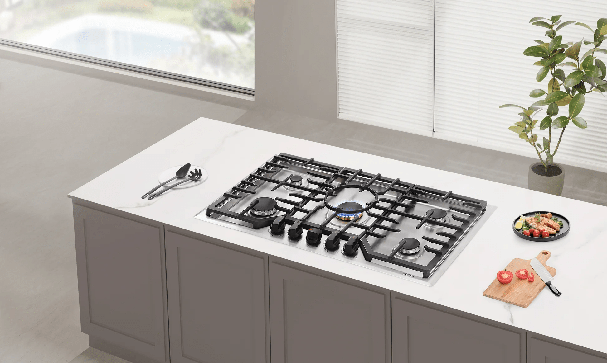 RobamROBAM Cooktop 7G9H50- 36" (5 Burners)