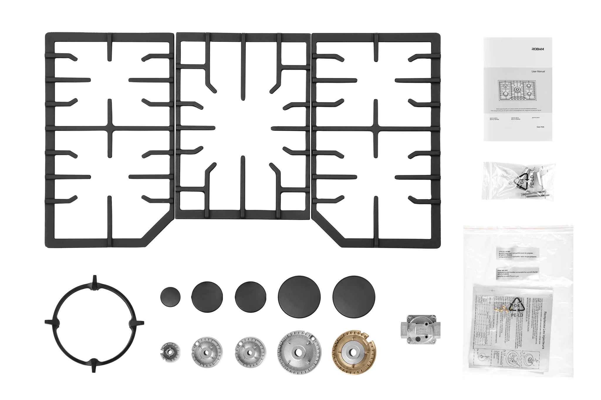 RobamROBAM Cooktop 7G9H50- 36" (5 Burners)