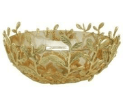RWBOWL WITH GOLD LUSTER GLASS RW - 1014059