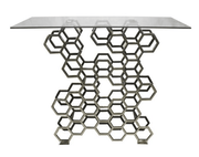 RWCOFFEE TABLE GOLD RW - 101426